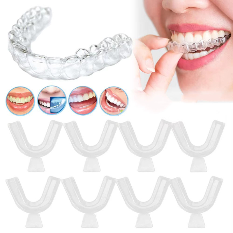 Teeth Whitening With Trays - 1/3/6 pares de protectores bucales de