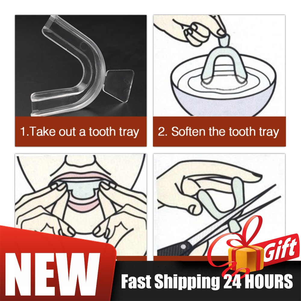 Teeth Whitening With Trays - Juego de 2/4 Piezas de Protectores
