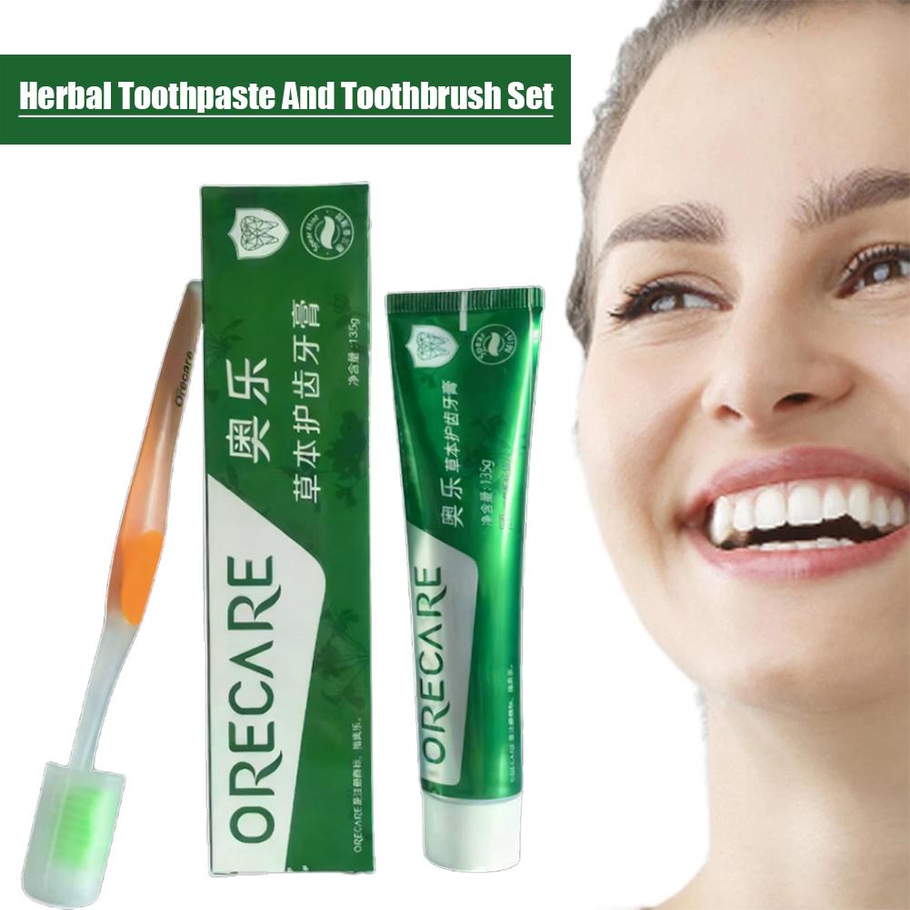 Teeth Whitening Toothpaste - Pasta Dental Herbal con Sabor a