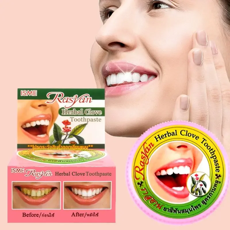 Teeth Paint Whitening - Polvo Dental Tailandés de Clavo y