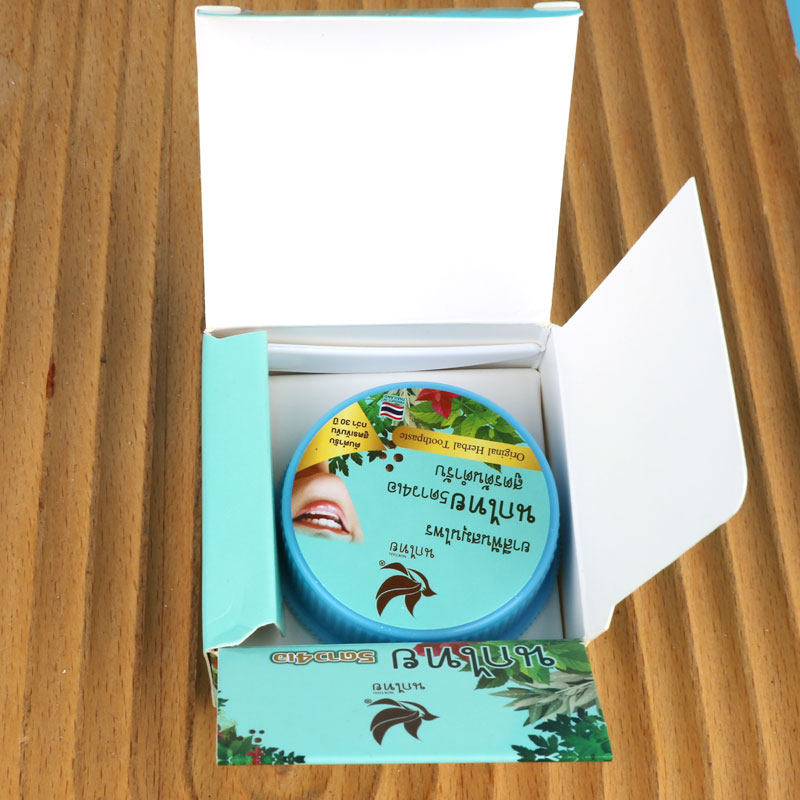 Polvo Dental Herbal NOKTHAI de - Teeth Whitening Thailand reseña y precio