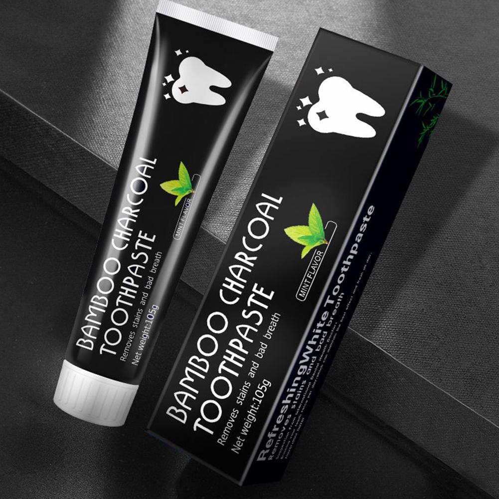 Pasta de dientes de carbón de  - Teeth Whitening Charcoal reseña y precio