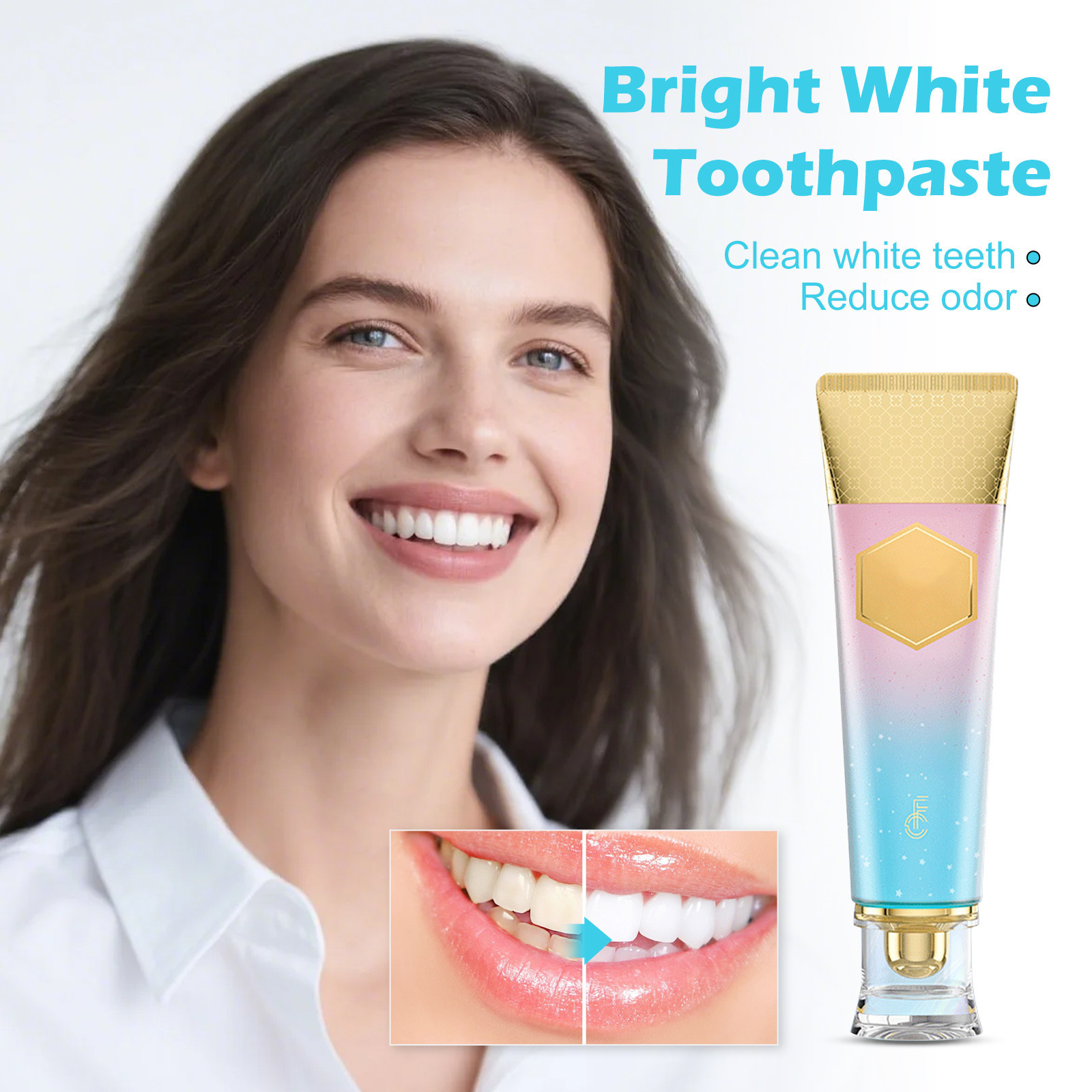 Pasta Dental Blanqueadora, Cre - Teeth Whitening Toothpaste reseña y precio