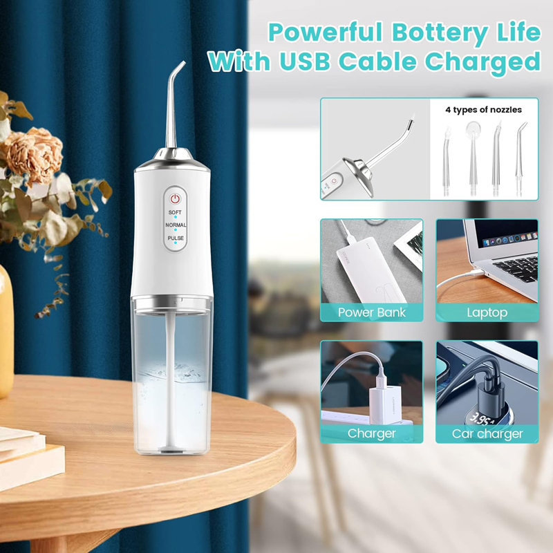 Irrigador Bucal, Dispositivo d - Whitening Mouthwash reseña y precio