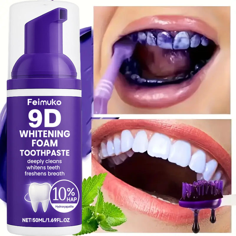 Pasta Dental Blanqueadora 9D P - Teeth Whitening Toothpaste reseña y precio