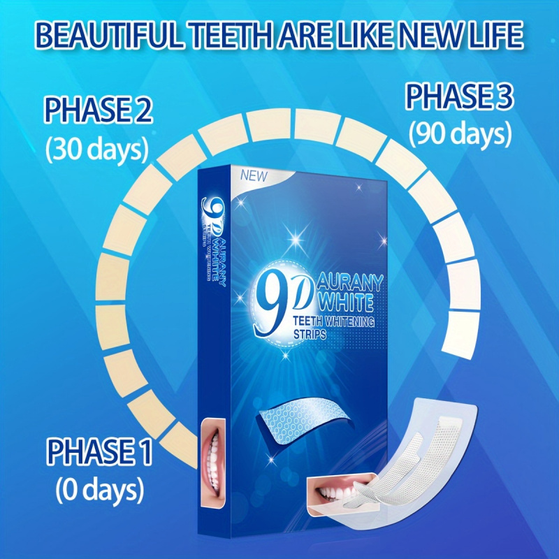 21 pares de tiras blanqueadora - Teeth Whitening Ai reseña y precio