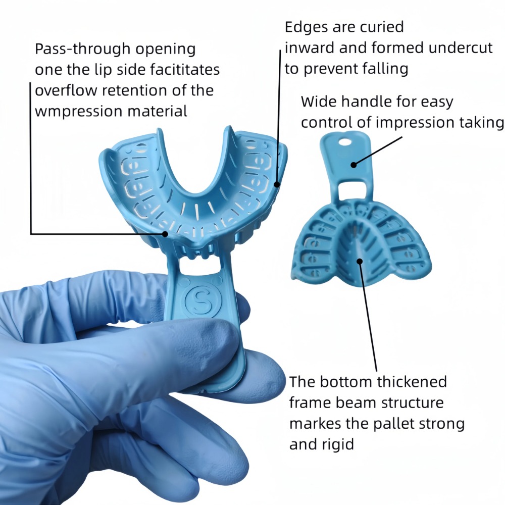 6 unids/set bandeja de plástic - Teeth Whitening Trays reseña y precio