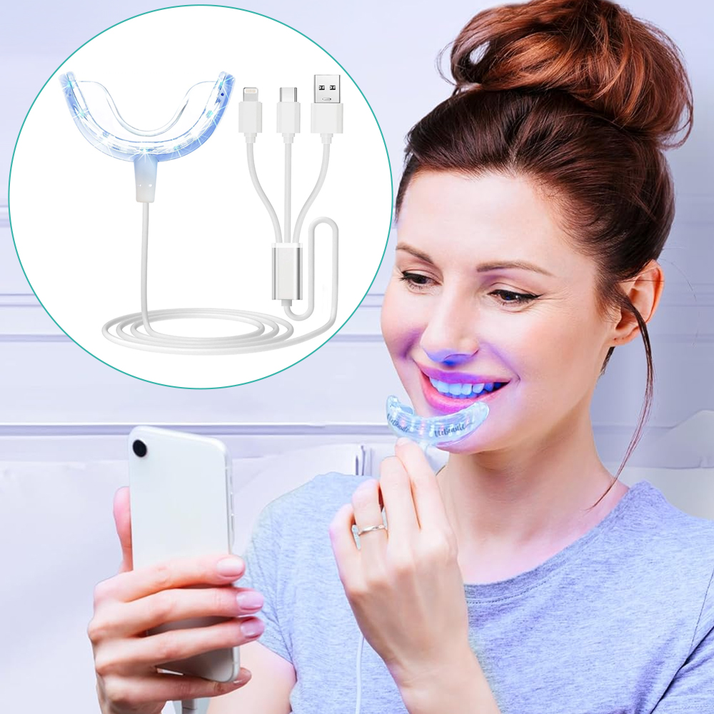 Luz aceleradora para blanqueam - Teeth Whitening With Trays reseña y precio