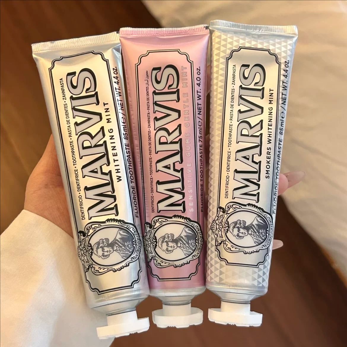 Pasta de Dientes Marvis Mint,  - Teeth Whitening Toothpaste reseña y precio