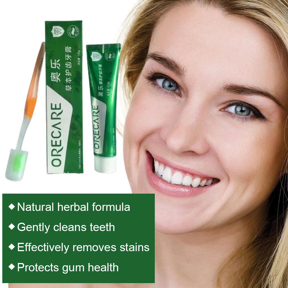 Pasta Dental Herbal con Sabor  - Teeth Whitening Toothpaste reseña y precio