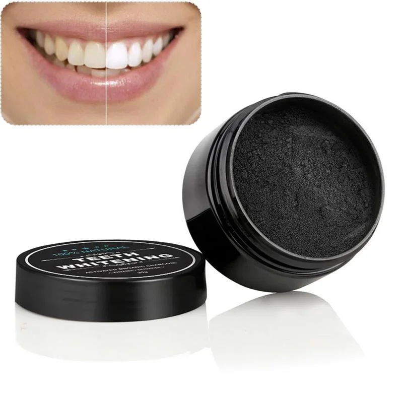 Polvo de carbón para dientes d - Teeth Whitening Charcoal reseña y precio